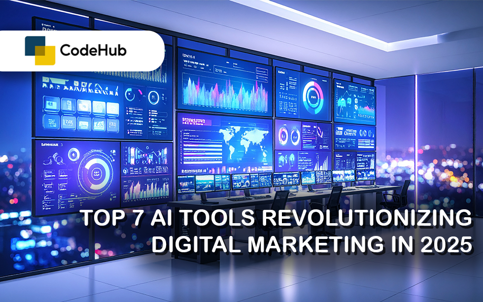 Top 7 AI Tools Revolutionizing Digital Marketing in 2025