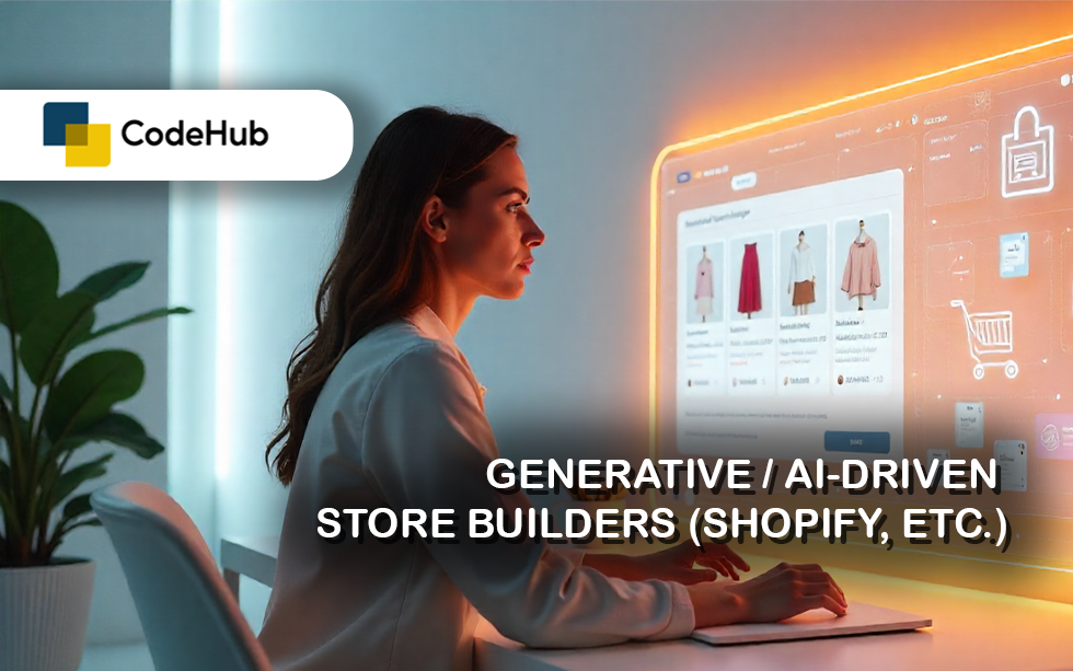 Generative / AI-Driven Store Builders (Shopify, etc.)