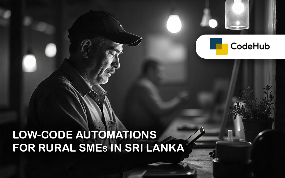 Low-Code Automations for Rural SMEs in Sri Lanka
