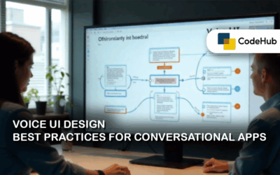 Voice UI Design: Best Practices for Conversational Apps