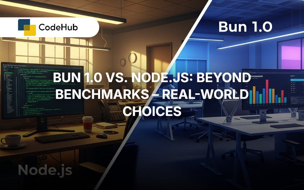 Bun 1.0 vs Node.js: Benchmark comparisons and real-world usage