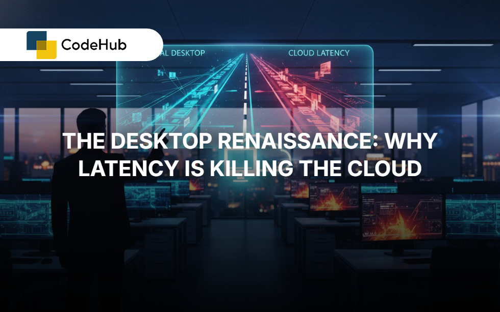 The Desktop Renaissance: Why Latency is Killing the Cloud