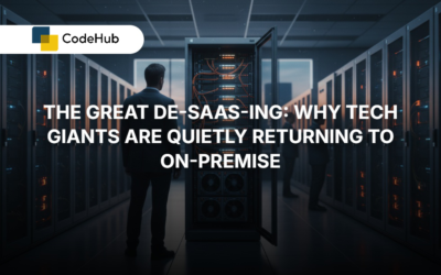 The Great De-SaaS-ing: Why Tech Giants are Quietly Returning to On-Premise