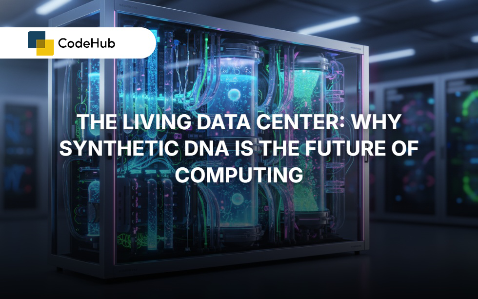 The Living Data Center: Why Synthetic DNA is the Future of Computing